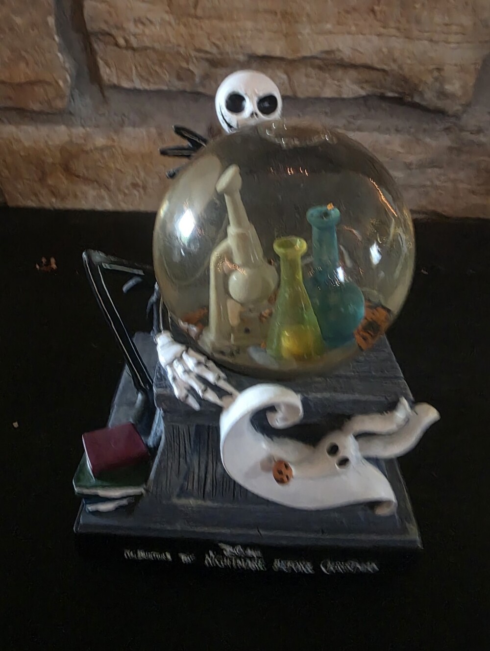 Disney Tim Burton's The Nightmare Before Christmas Jack Skellington & Zero Snow